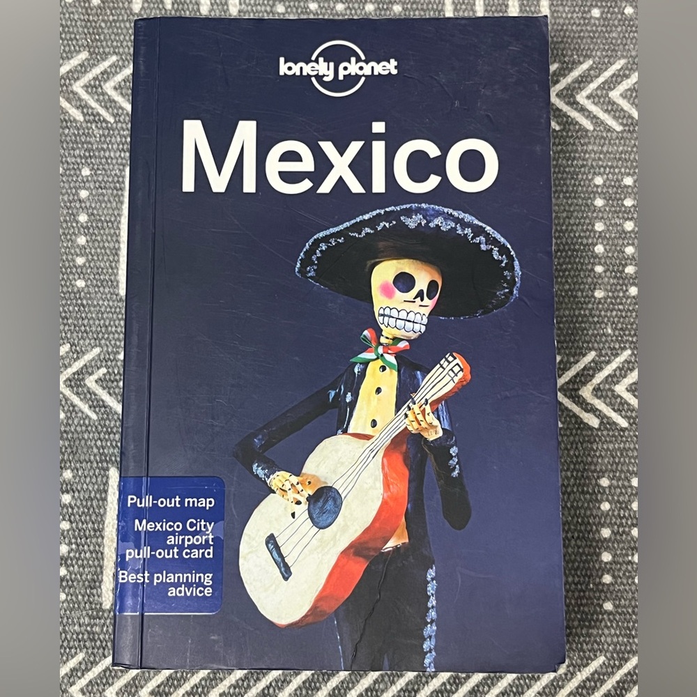 Lonely Planet Mexico 17th Edition Travel Guide Map Planning Advice